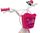 Vélo 14'' Fille " LOLLI GIRL" avec stabilisateurs amovibles, coffre arrière, flasque et panier avant